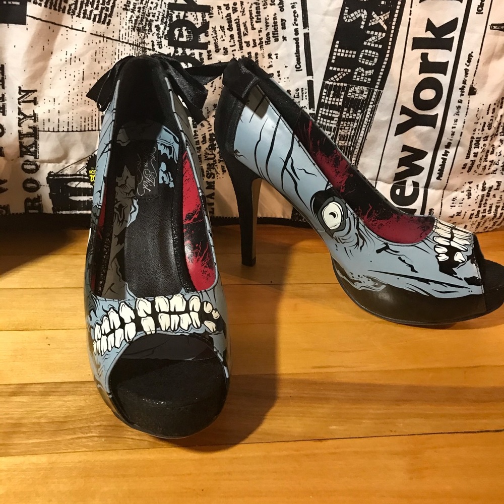 Iron Fist Zombie Heels
